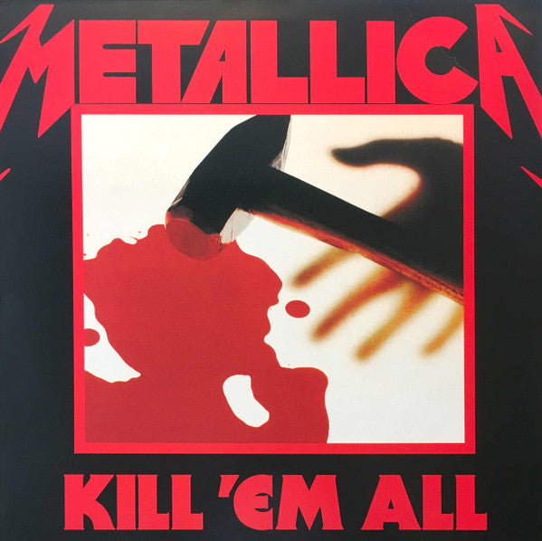 LLICA KILL 'EM ALL レコード、ライナーキングレコード Metallica - Kill 'Em All - Vinil Romania