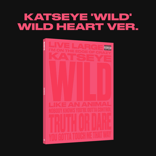 Katseye - Katseye - WILD (heart ver. CD) (PRECOMENZI, LANSARE 14.08.2026, Livrări începând cu 17.08.2026, CD Album, (heart ver. CD))