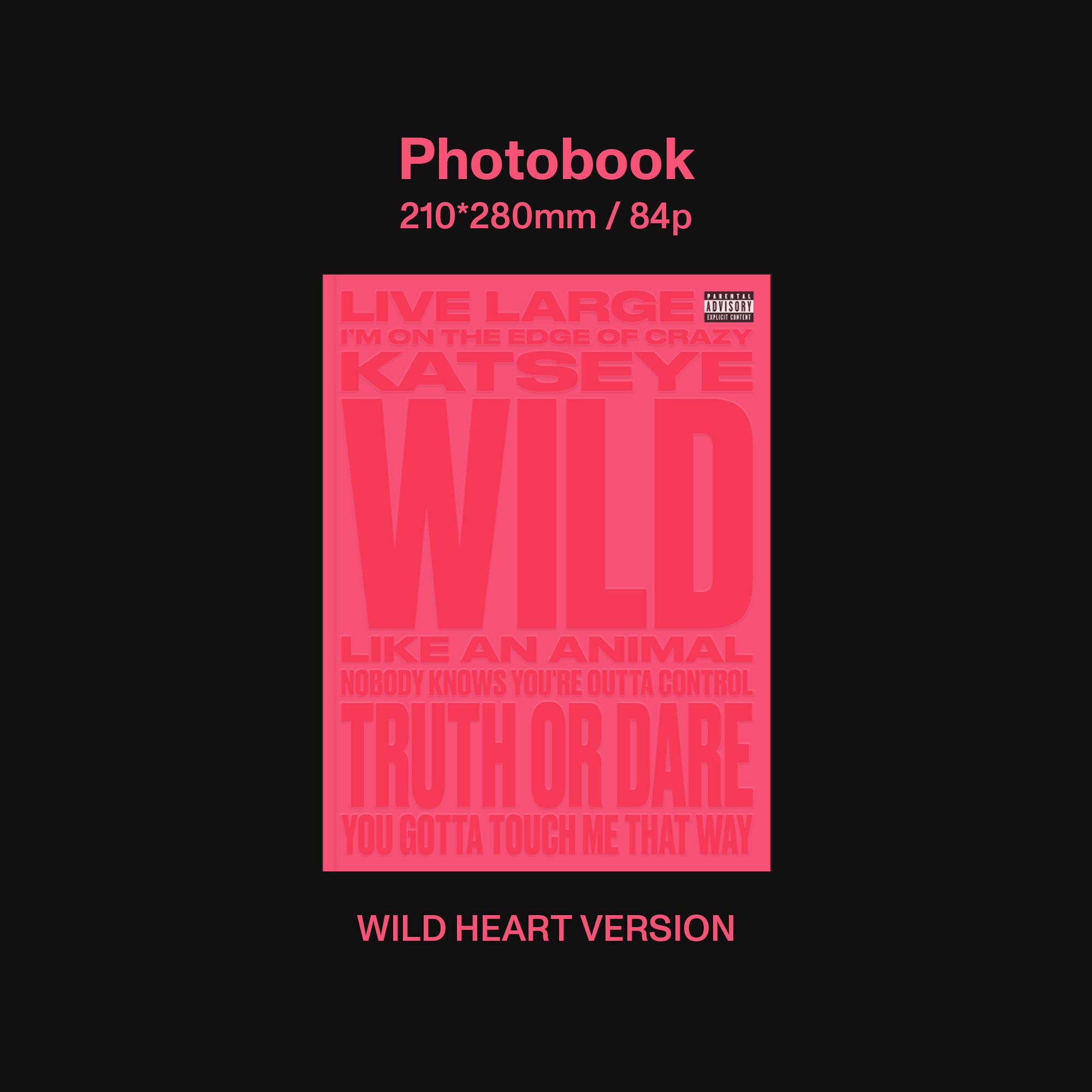 Katseye - WILD (heart ver. CD, vinil.ro exclusive)