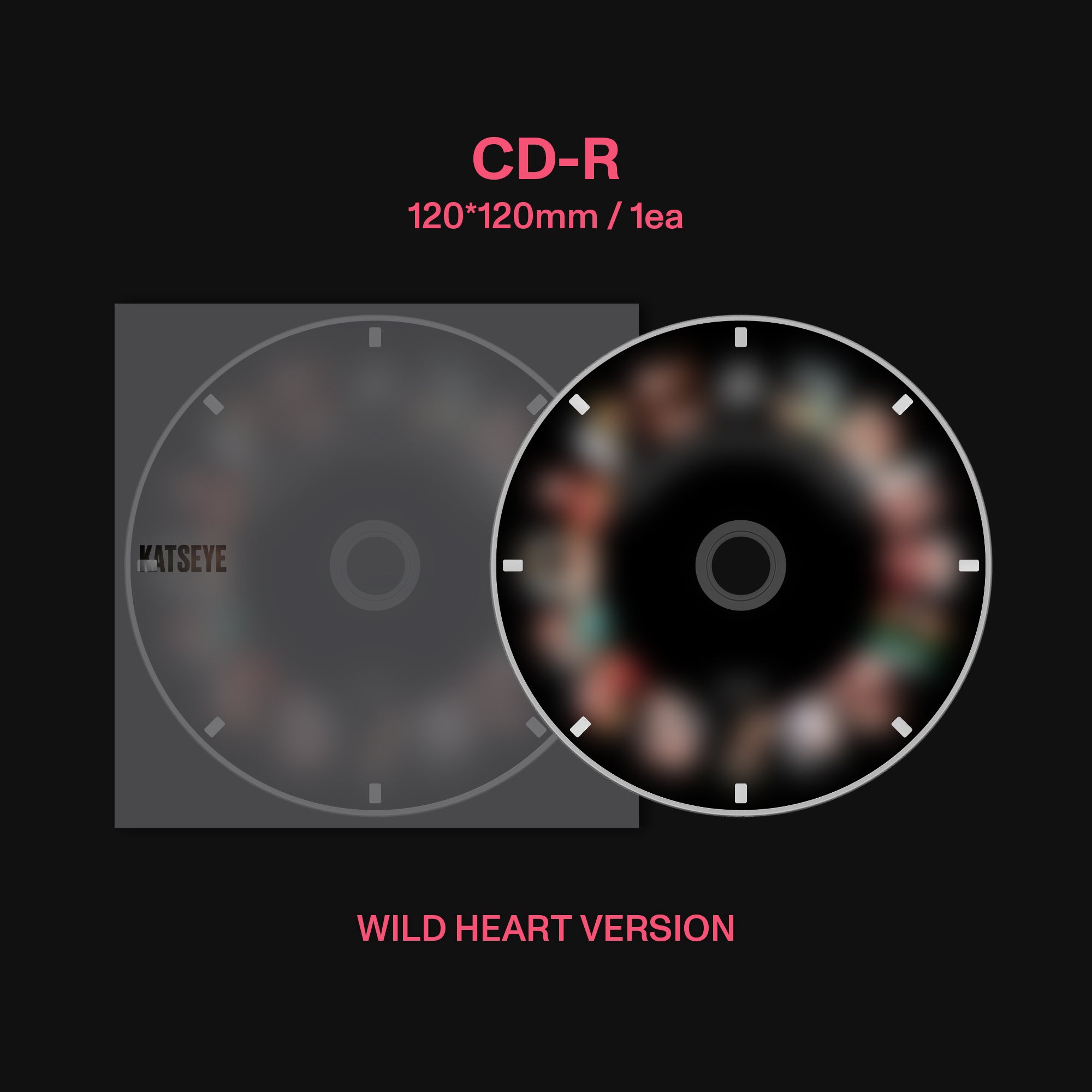 Katseye - WILD (heart ver. CD)