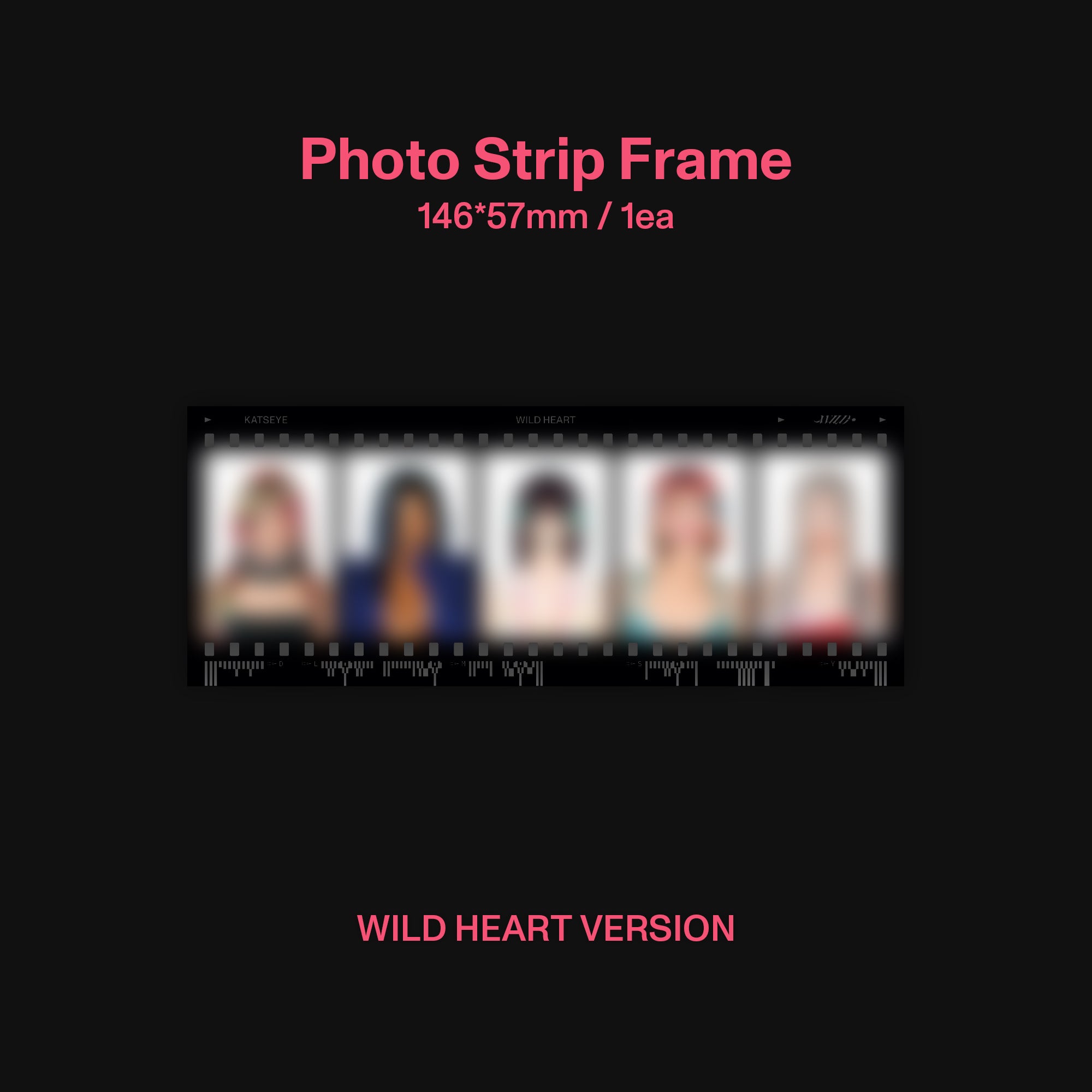 Katseye - WILD (heart ver. CD, vinil.ro exclusive)