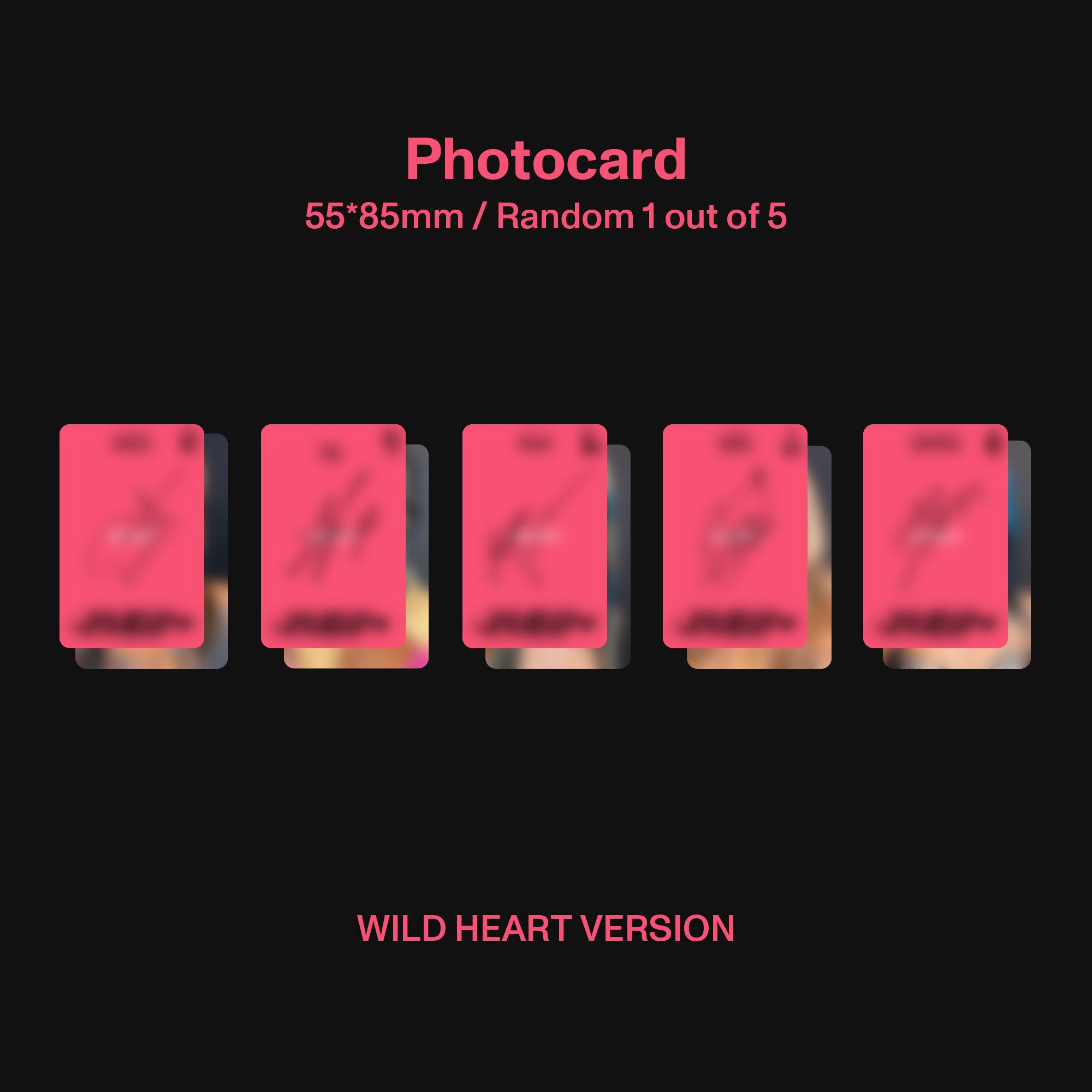 Katseye - WILD (heart ver. CD, vinil.ro exclusive)