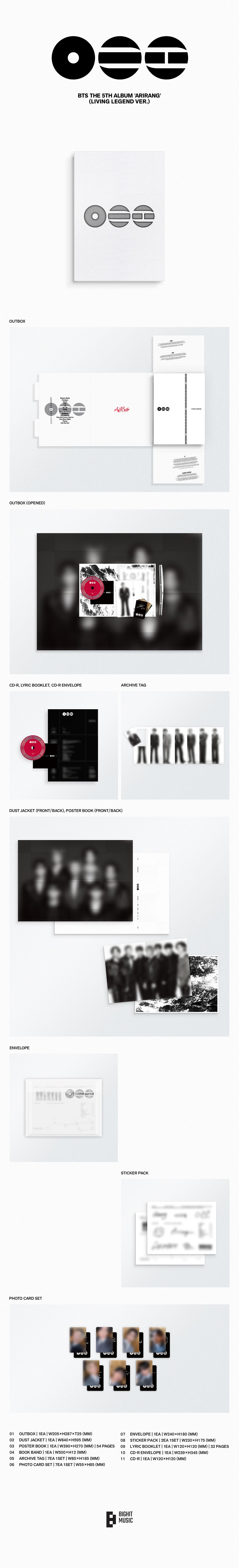 BTS - The 5th Album 'ARIRANG' - Vinil Romania