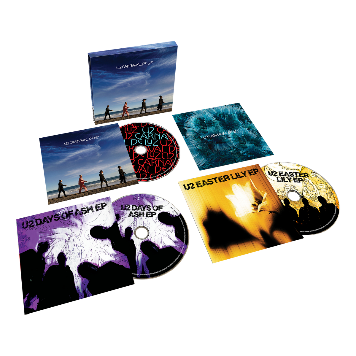 U2 - Carnaval De Luz (Limited Edition Deluxe 3CD Boxset)