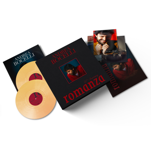 Andrea Bocelli - Andrea Bocelli - Romanza (Deluxe Gold 2LP Edition) (2 Vinil, LP, Album, Deluxe Edition, Limited Edition, Reissue, Gold)