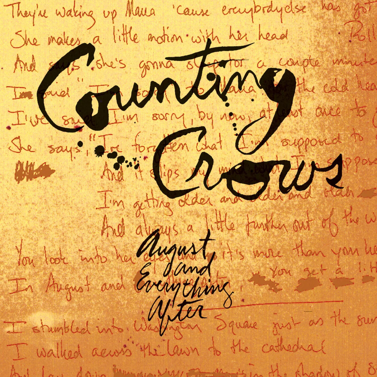 Counting Crows - August And Everything After (Limited Gold Vinyl 2LP)