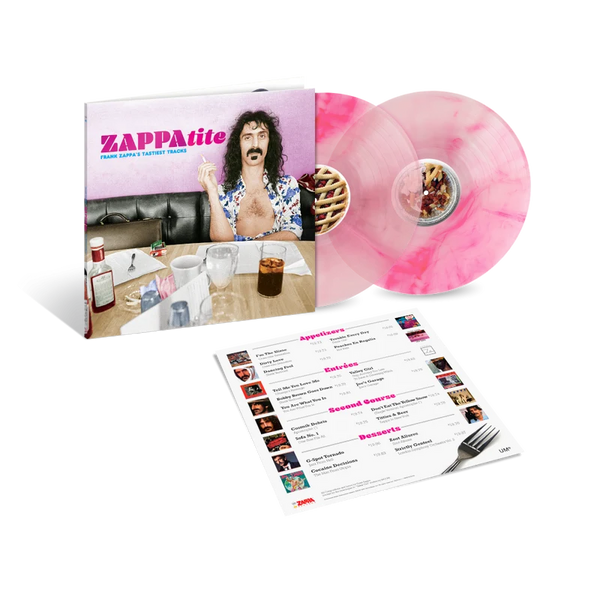 Frank Zappa - Frank Zappa - ZAPPAtite: Frank Zappa’s Tastiest Tracks (Exclusive) (2 Vinil, LP, Album,  Compilation, Reissue, Crystal Clear with Hot Pink Swirl, Limited Exclusive Edition)