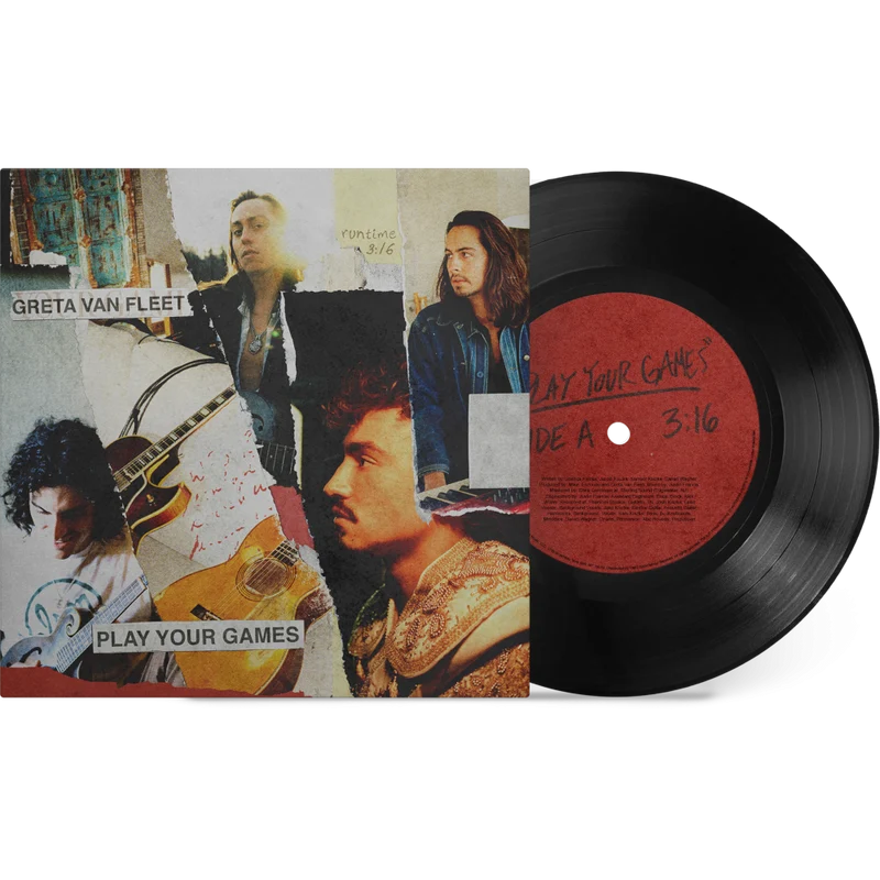 Greta Van Fleet - Play Your Games 7" vinil