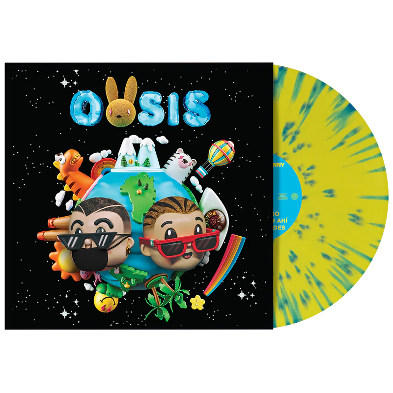 J Balvin, Bad Bunny - Oasis (Splatter Vinyl)