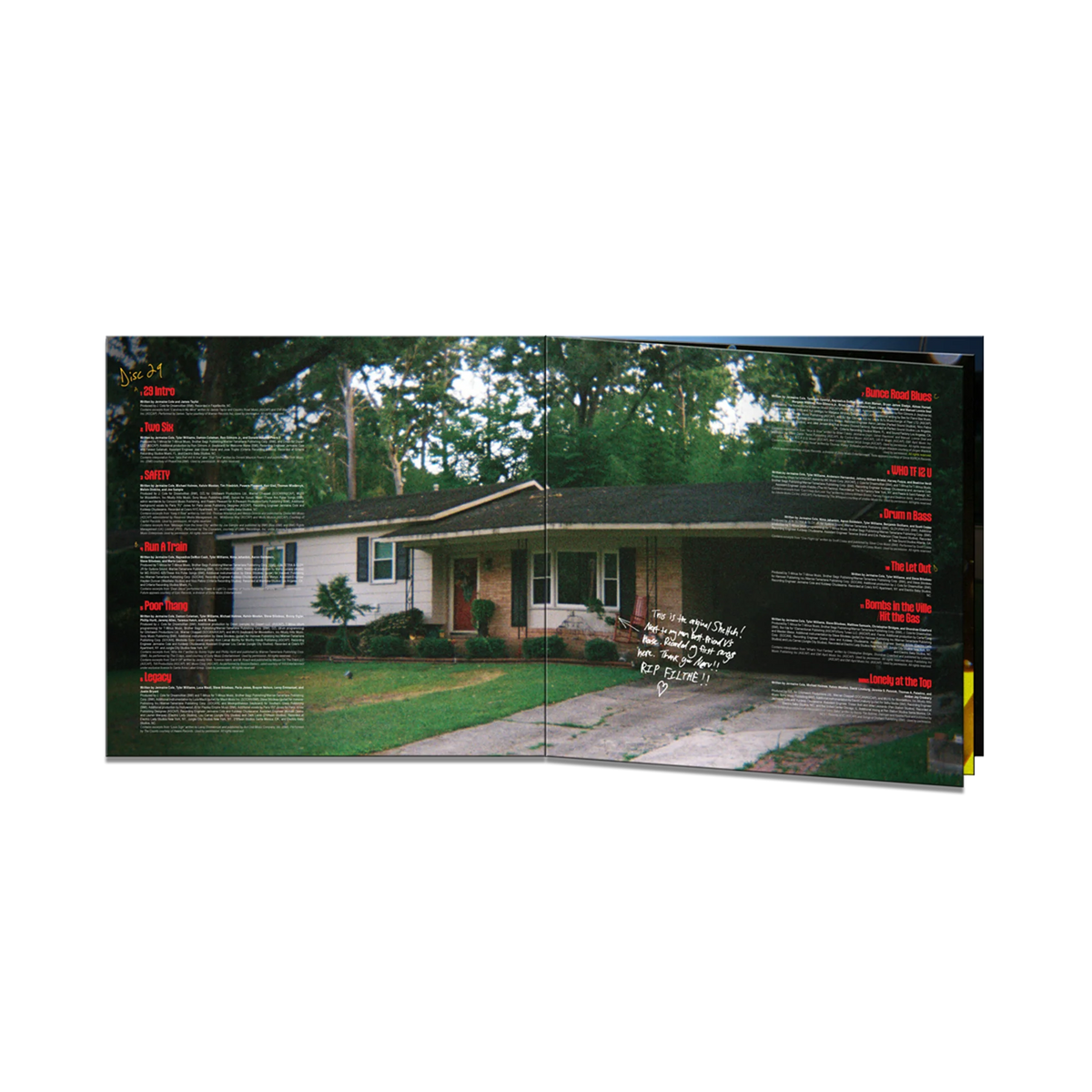 J. Cole - The Fall-Off (Red 4LP)