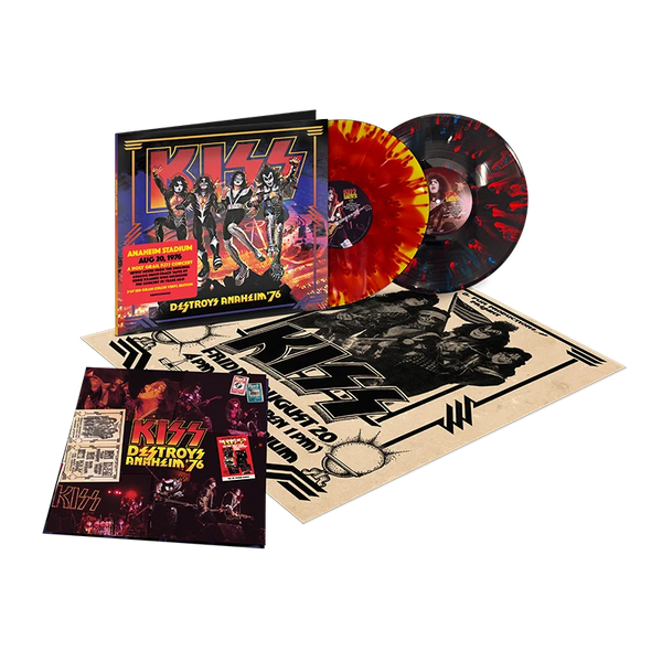 Kiss - Kiss - Destroys Anaheim 76 (vinil.ro Exlusive) (2Vinil, LP, Album)