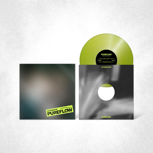 Le Sserafim - Le Sserafim - 2nd Studio Album 'PUREFLOW' pt.1 (Electric Yellow Glitter Ver.) (Vinil, LP, Album, Electric Yellow Glitter Ver.)