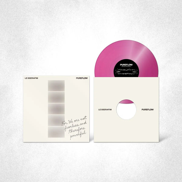 Le Sserafim - Le Sserafim - 2nd Studio Album 'PUREFLOW' pt.1 (Hot Pink Glitter Ver.) (Vinil, LP, Album, Hot Pink Glitter Ver.)