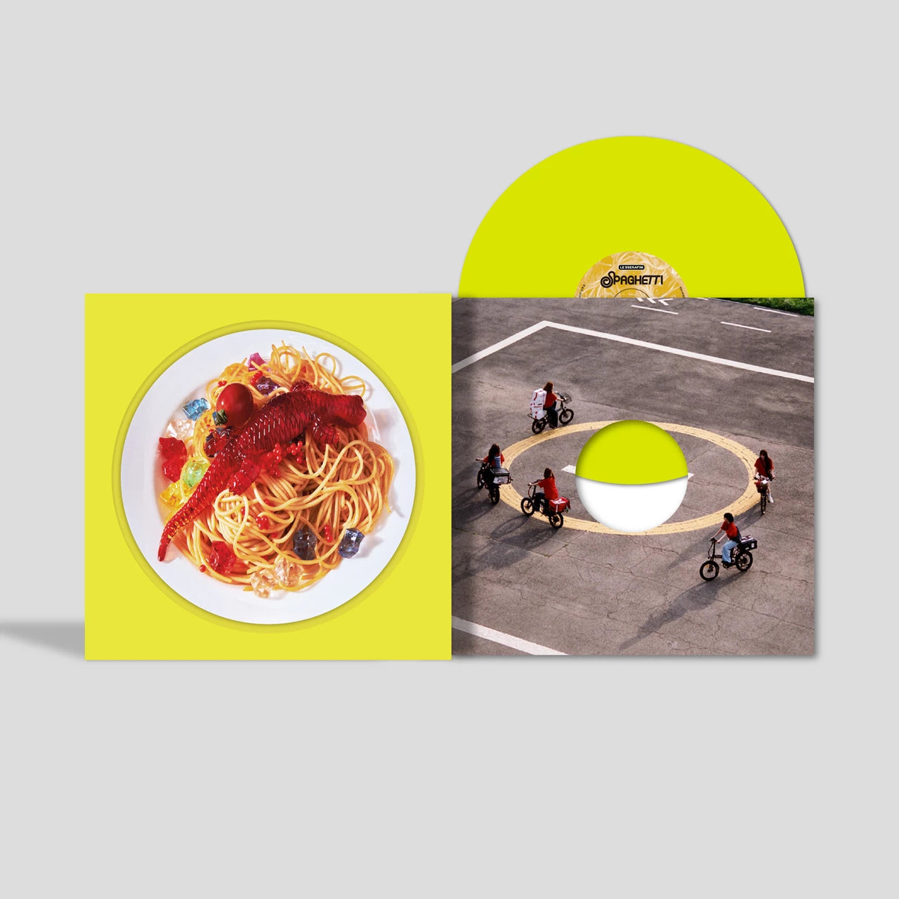 Le Sserafim - Spaghetti (Neon Yellow)