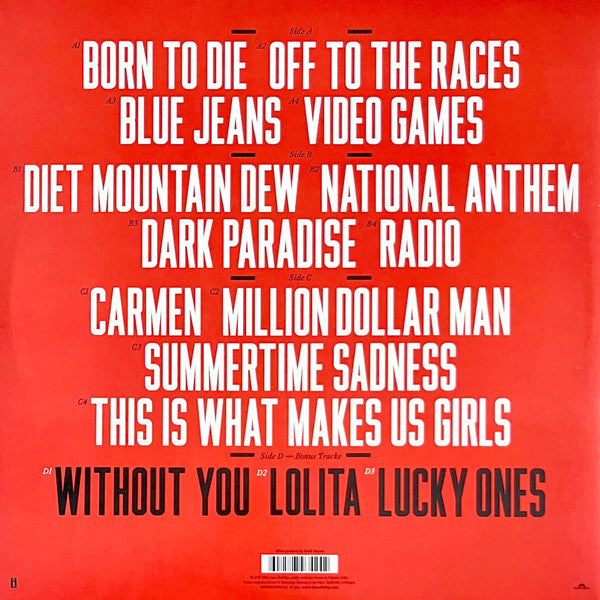 Lana Del Rey - Born To Die