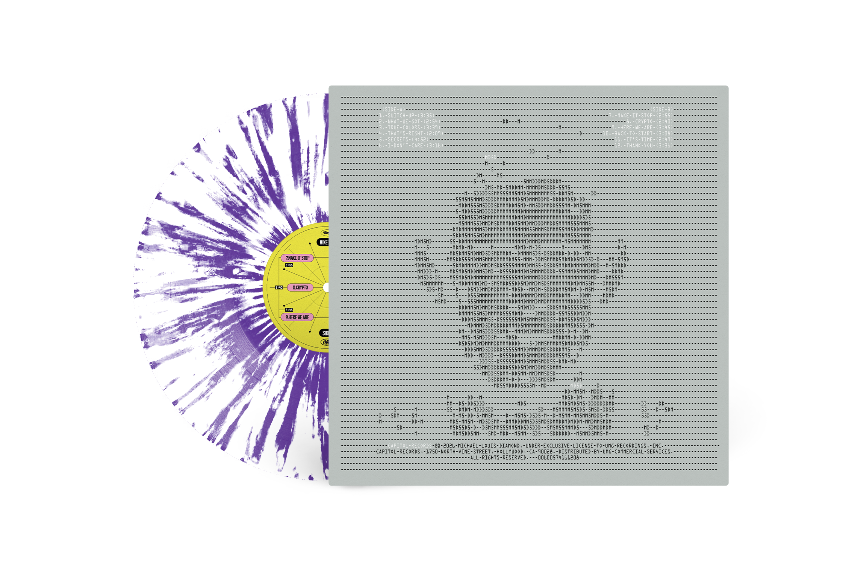 Mike D - Thank You (Exclusive Splatter Vinyl)