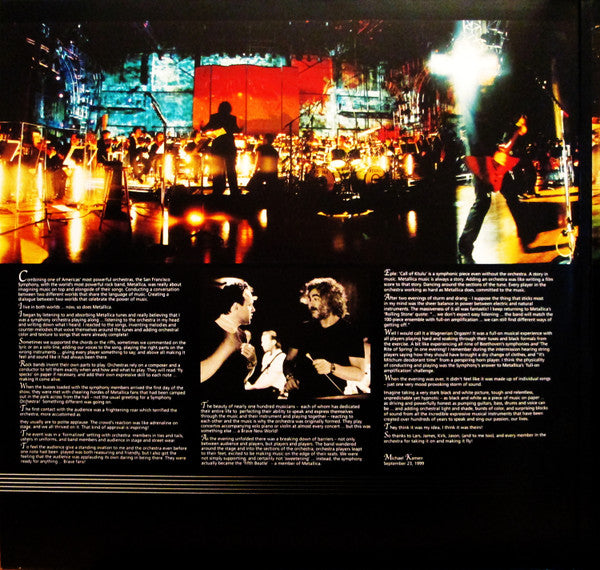 Metallica with Michael Kamen conducting The San Francisco Symphony