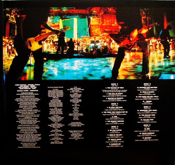 Metallica with Michael Kamen conducting The San Francisco Symphony