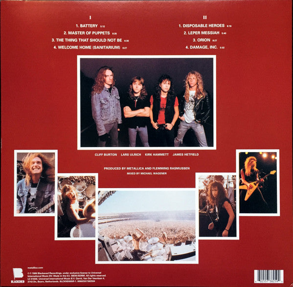 Metallica - Master Of Puppets - Vinil Romania