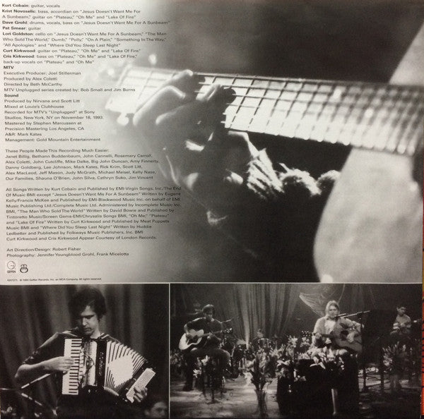 Nirvana - MTV (Logo) Unplugged In New York - Vinil Romania
