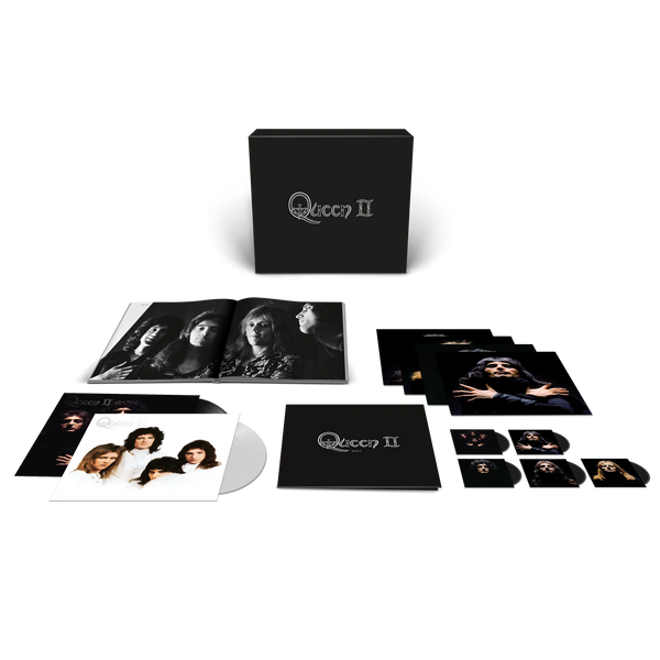 Queen - Queen - Queen II Box Set • Deluxe (Box Set, Deluxe Edition, Collector's Edition, 5CD+2LP+112 page book)