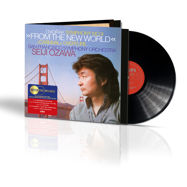 Seiji Ozawa, San Francisco Symphony - Seiji Ozawa, San Francisco Symphony - Dvořák: Sinfonie Nr. 9 (Aus der Neuen Welt) / Karneval-Ouvertüre (Vinil, LP, Album, Limited Edition, Reissue, Remastered)
