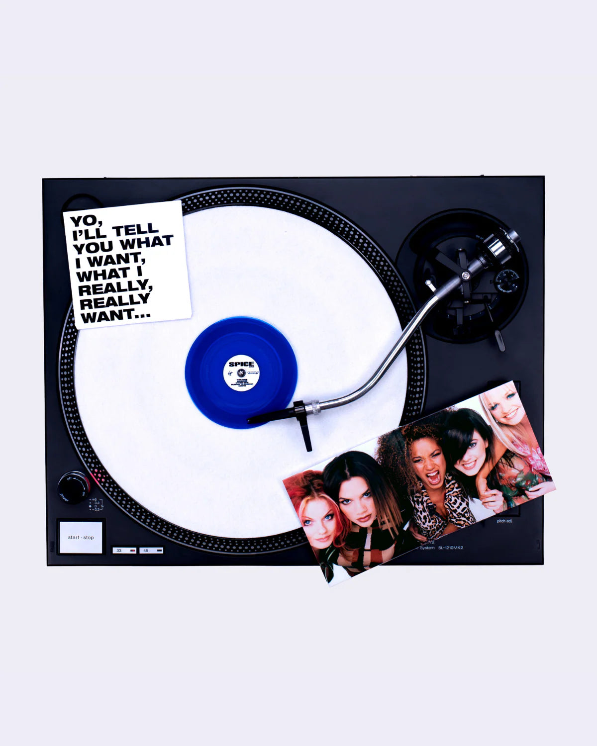 Spice Girls - Wannabe / Bumper To Bumper (Tiny 4" Vinyl)