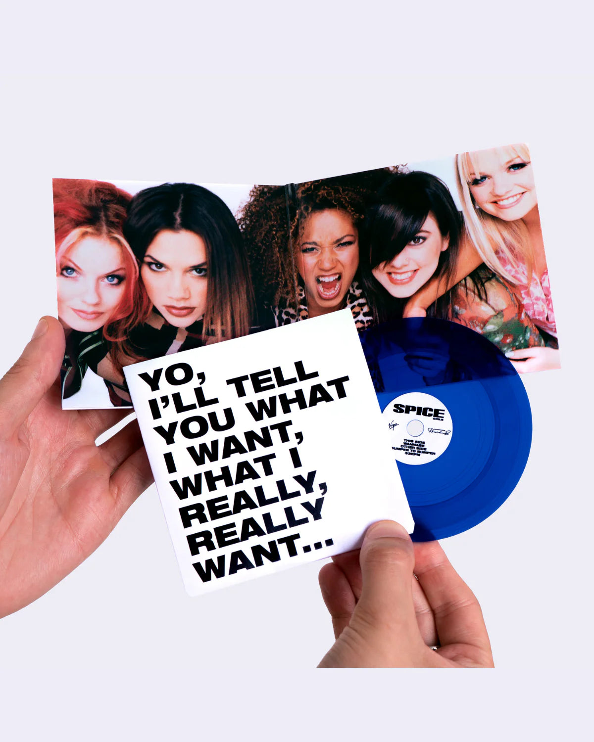 Spice Girls - Wannabe / Bumper To Bumper (Tiny 4" Vinyl)