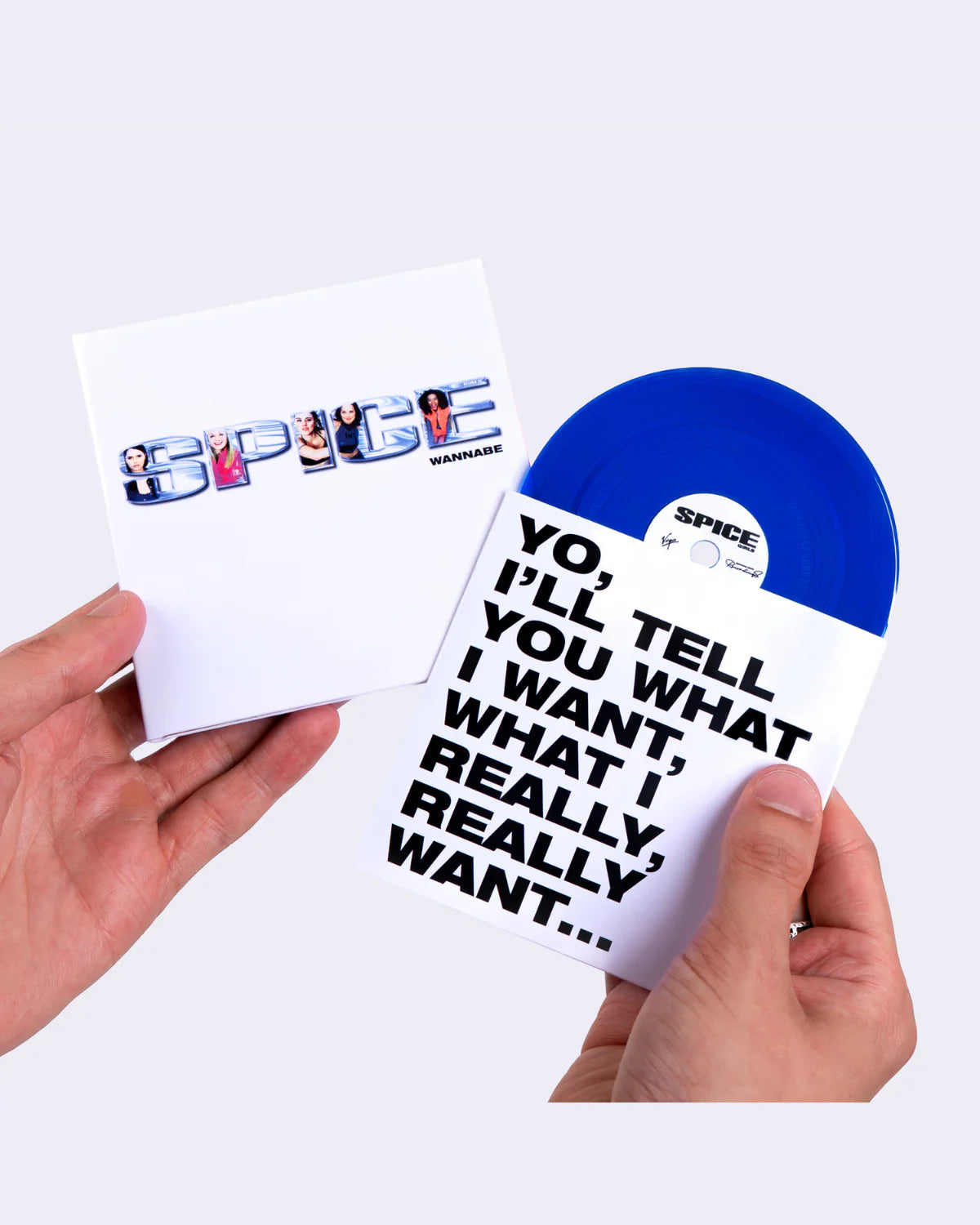 Spice Girls - Wannabe / Bumper To Bumper (Tiny 4" Vinyl)