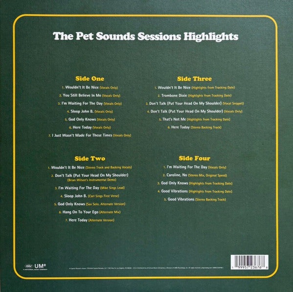 The Beach Boys - The Pet Sounds Sessions Highlights (vinil.ro exclusive)