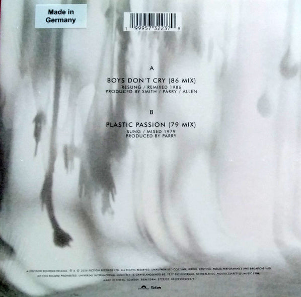 The Cure - Boys Don't Cry (Vinil 7" • 86 Mix, vinil.ro exclusive)