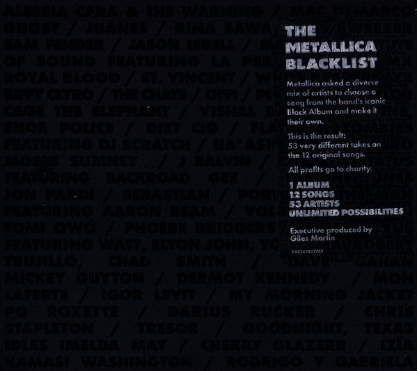 Metallica - The Metallica Blacklist 4CD (4CD Album)
