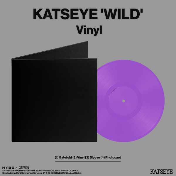 Katseye - Katseye - WILD (vinil.ro exclusive) (PRECOMENZI, LANSARE 14.08.2026, Livrări începând cu 17.08.2026, Vinil, EP, Album, Exclusiv vinil.ro)