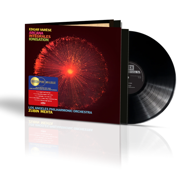 Zubin Mehta, Los Angeles Philharmonic Orchestra - Zubin Mehta, Los Angeles Philharmonic Orchestra - Edgar Varèse: Arcana, Intégrales, Ionisation (Vinil, LP, Album, Limited Edition, Reissue)