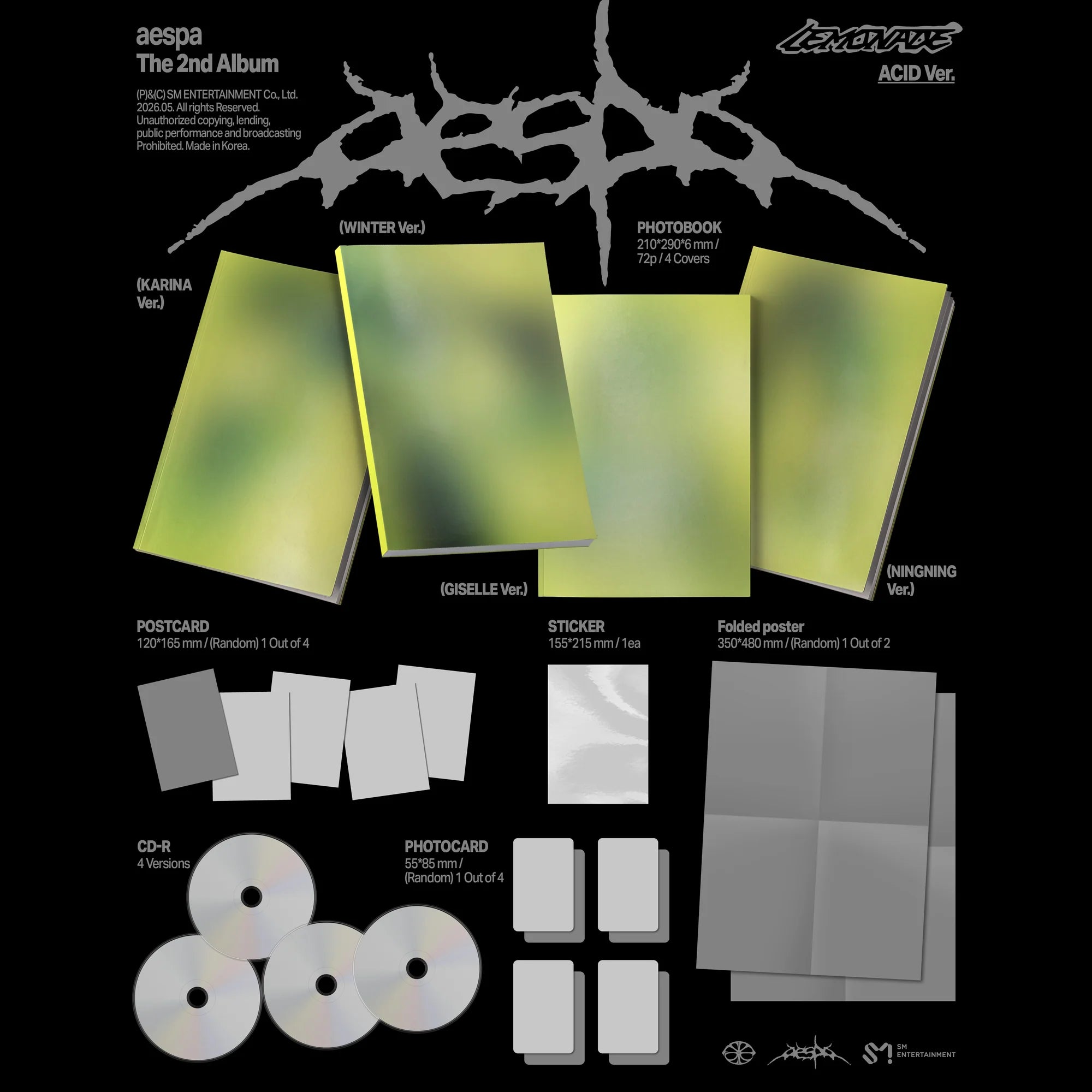 aespa - The 2nd Album (ACID Ver.)