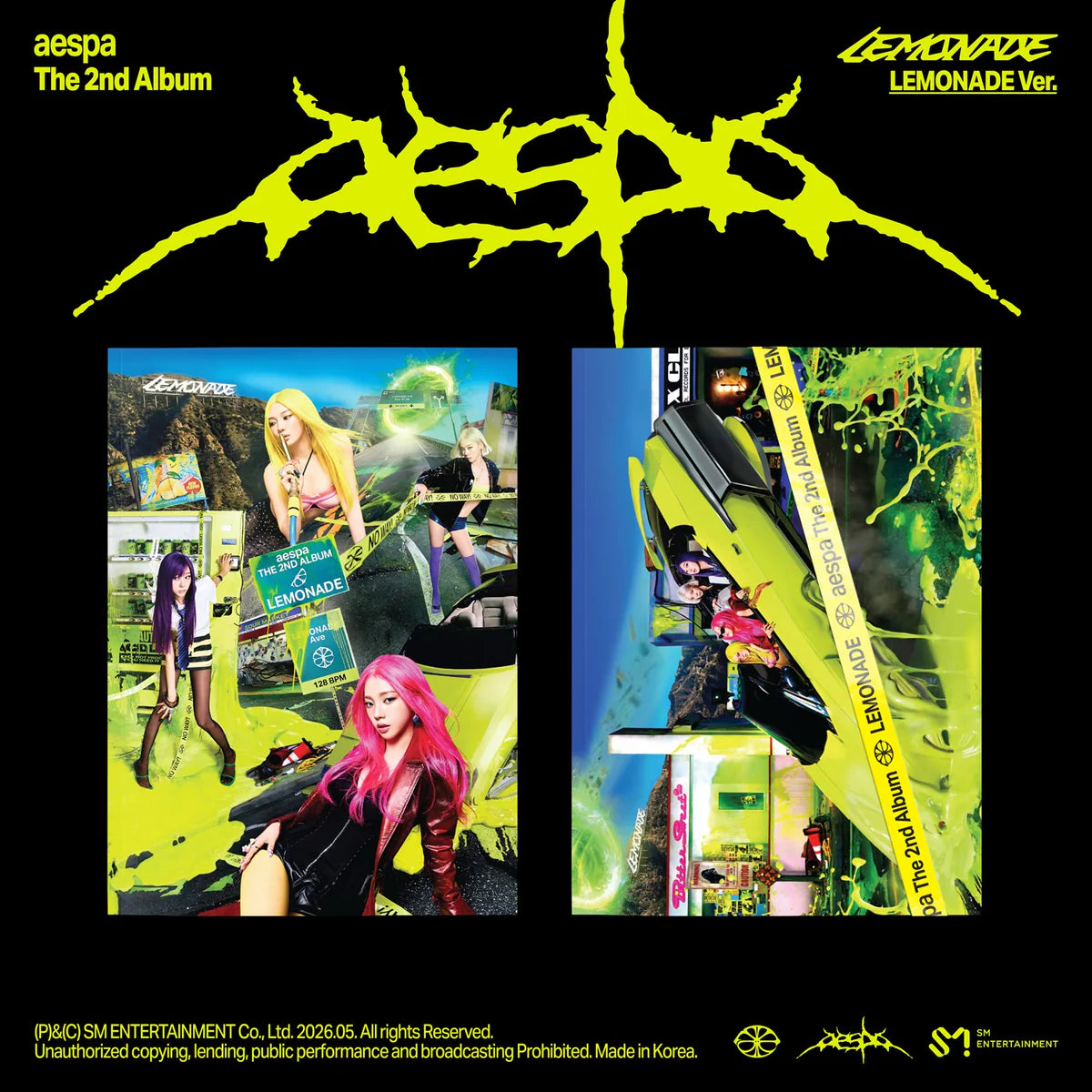 aespa - The 2nd Album (LEMONADE ver.)