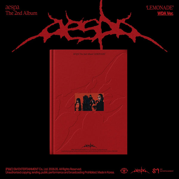 aespa - aespa - The 2nd Album (WDA Ver.) (CD Album, LEMONADE ver.)