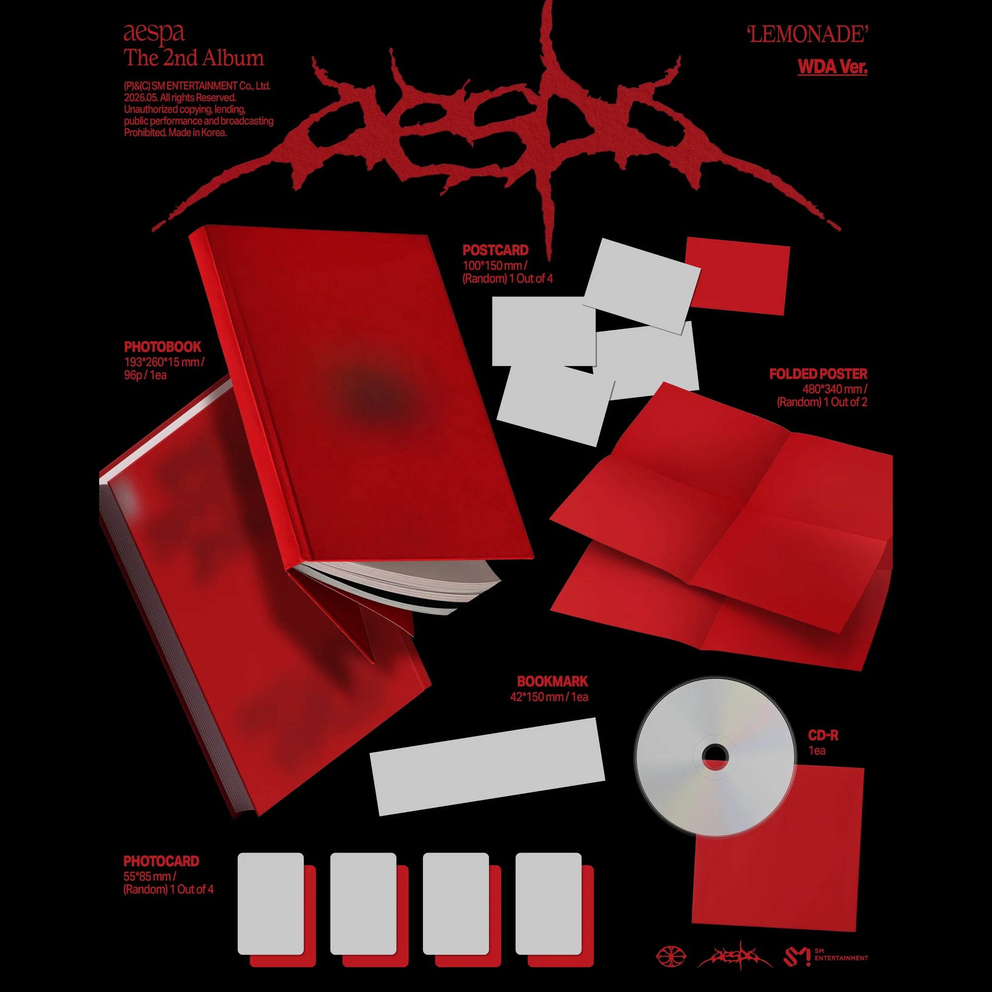 aespa - The 2nd Album (WDA Ver.)
