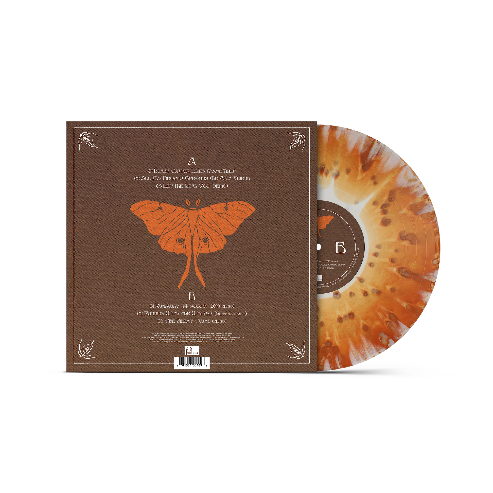 AURORA - All My Demons Greeting Me As A Friend (The Moth Tapes) - Toffee Splatter Vinyl