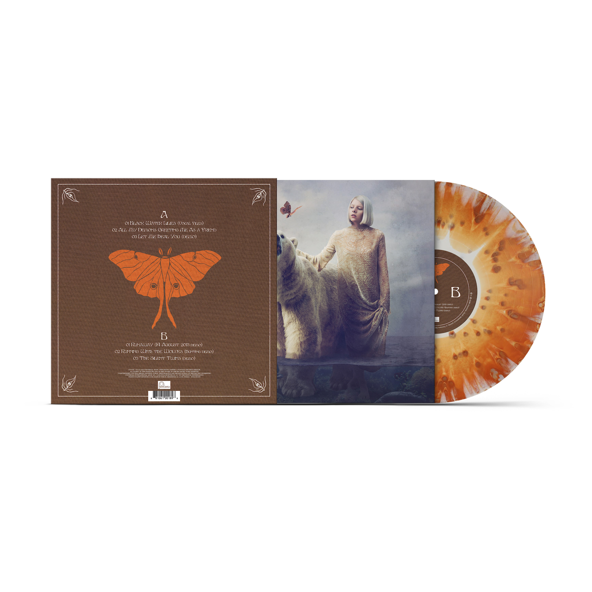 AURORA - All My Demons Greeting Me As A Friend (The Moth Tapes) - Toffee Splatter Vinyl