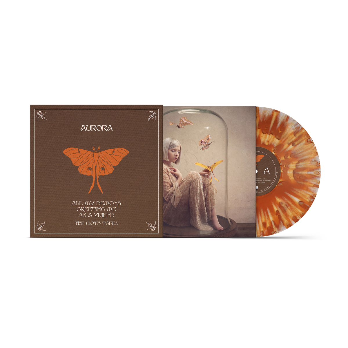 AURORA - All My Demons Greeting Me As A Friend (The Moth Tapes) - Toffee Splatter Vinyl