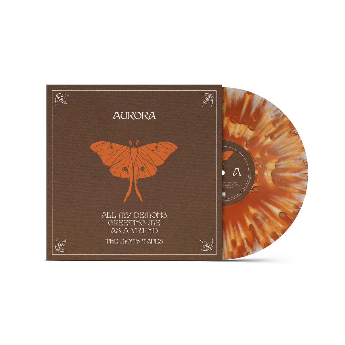 AURORA - All My Demons Greeting Me As A Friend (The Moth Tapes) - Toffee Splatter Vinyl